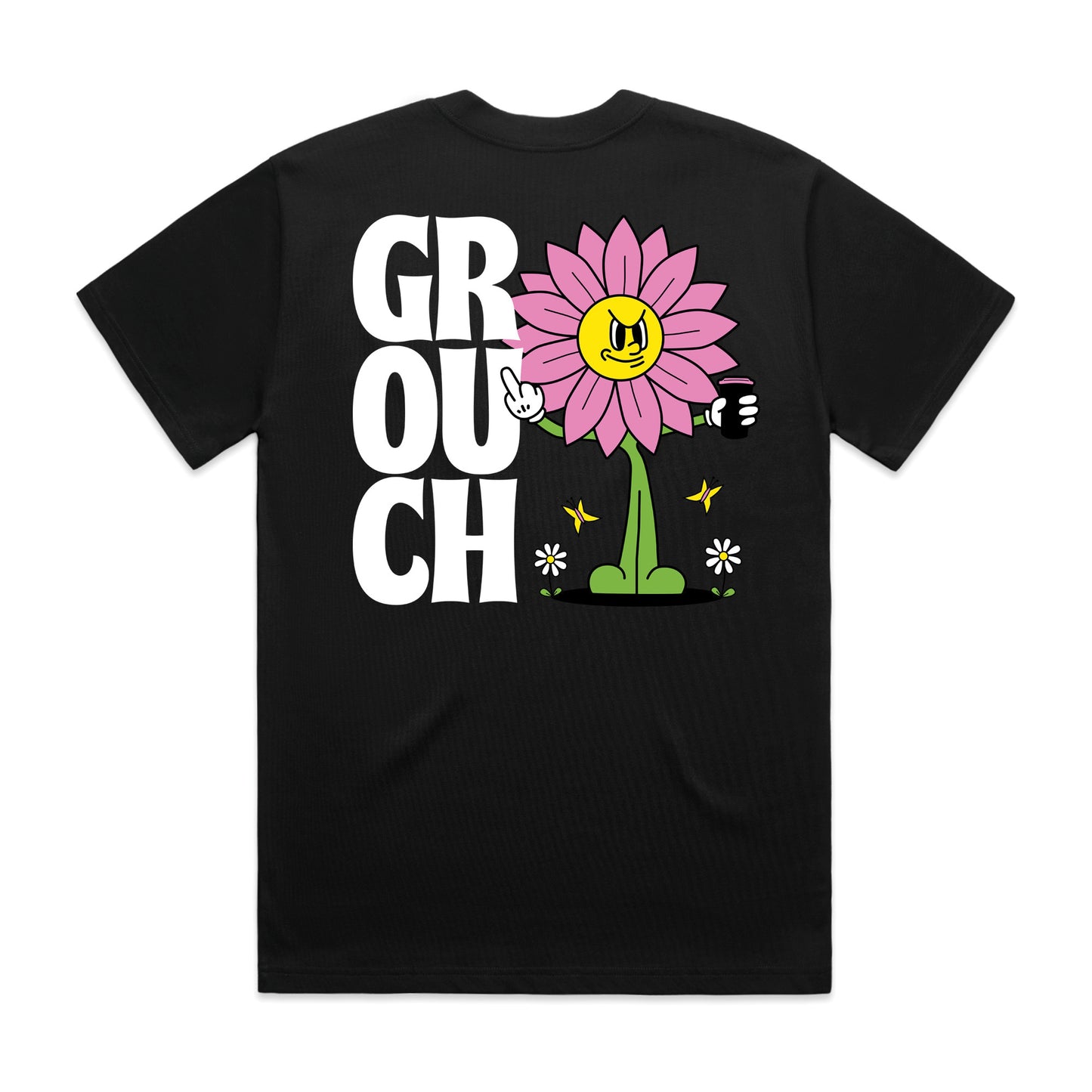 Grouch Wild Flower t shirts