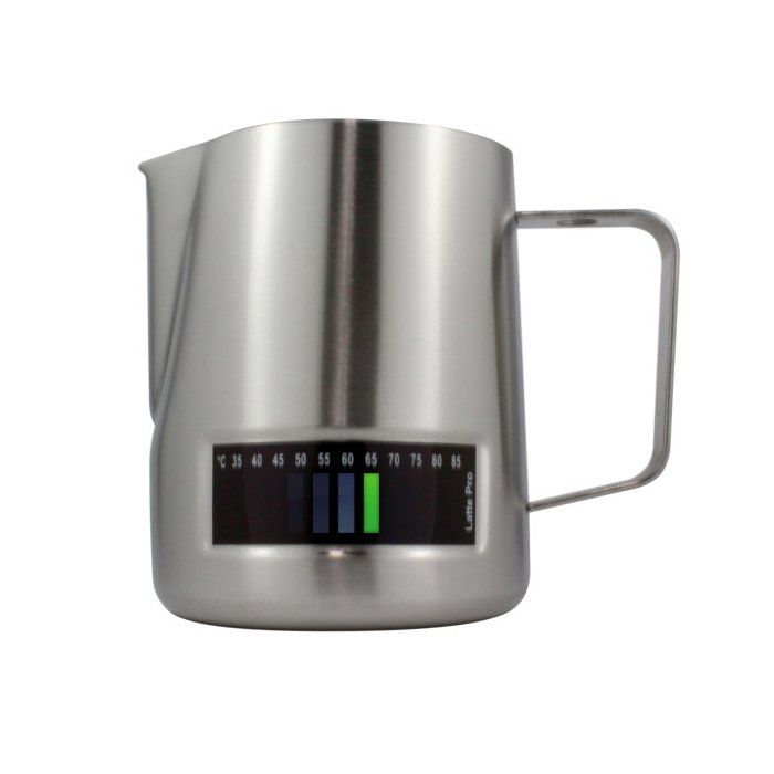 Latte Pro Milk Jug - Stainless Steel - 600ml & 480ml