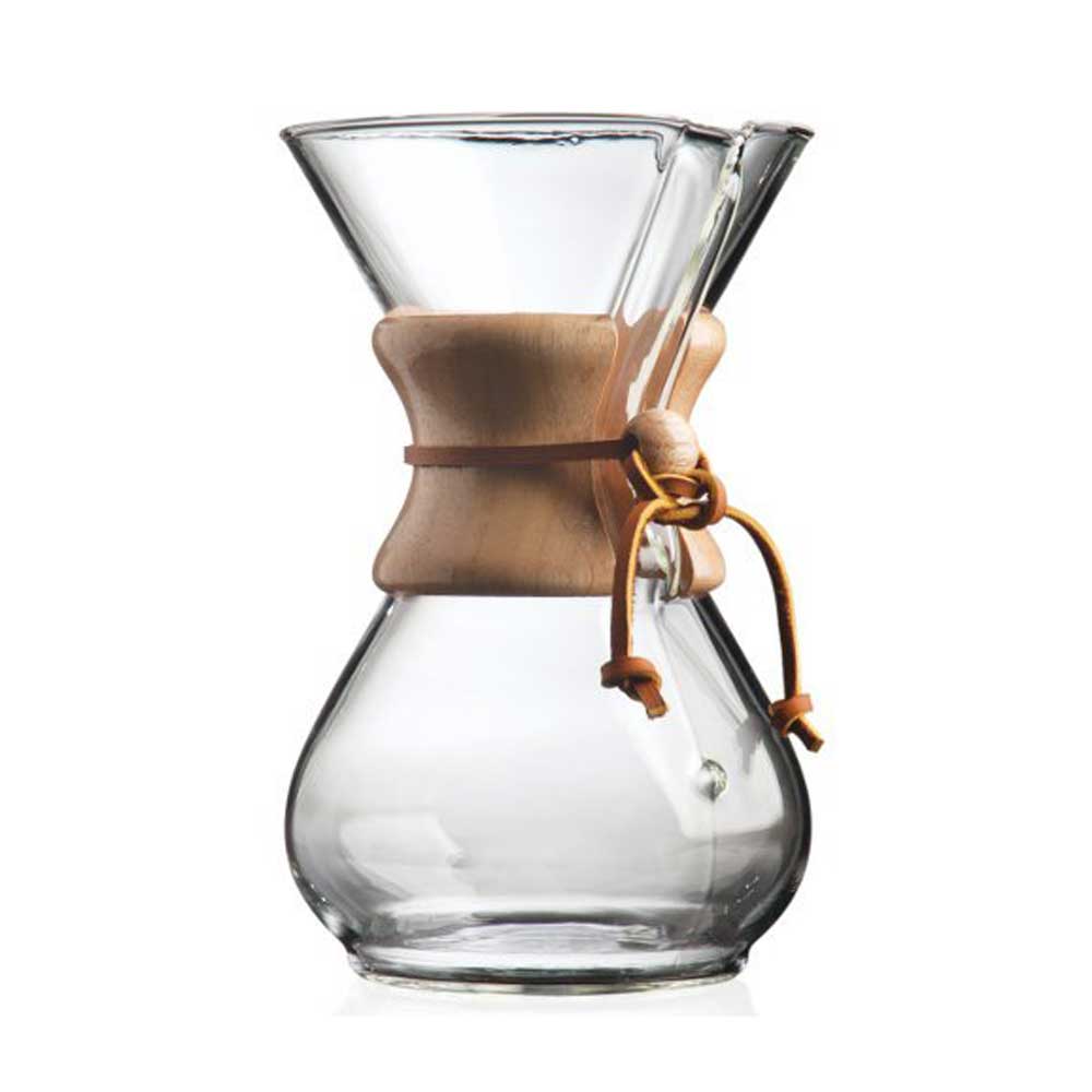 Chemex Glass Wooden Collar