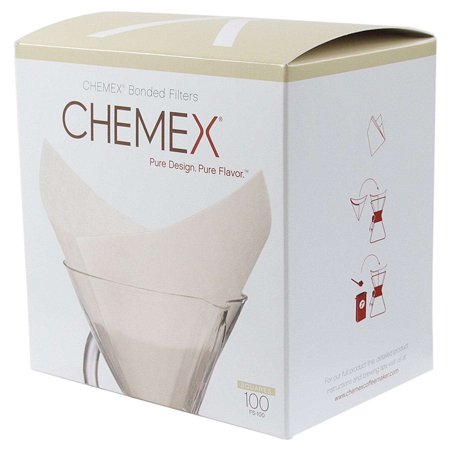Chemex Bonded Filters | Square – Grouch and Co Coffee Roasters