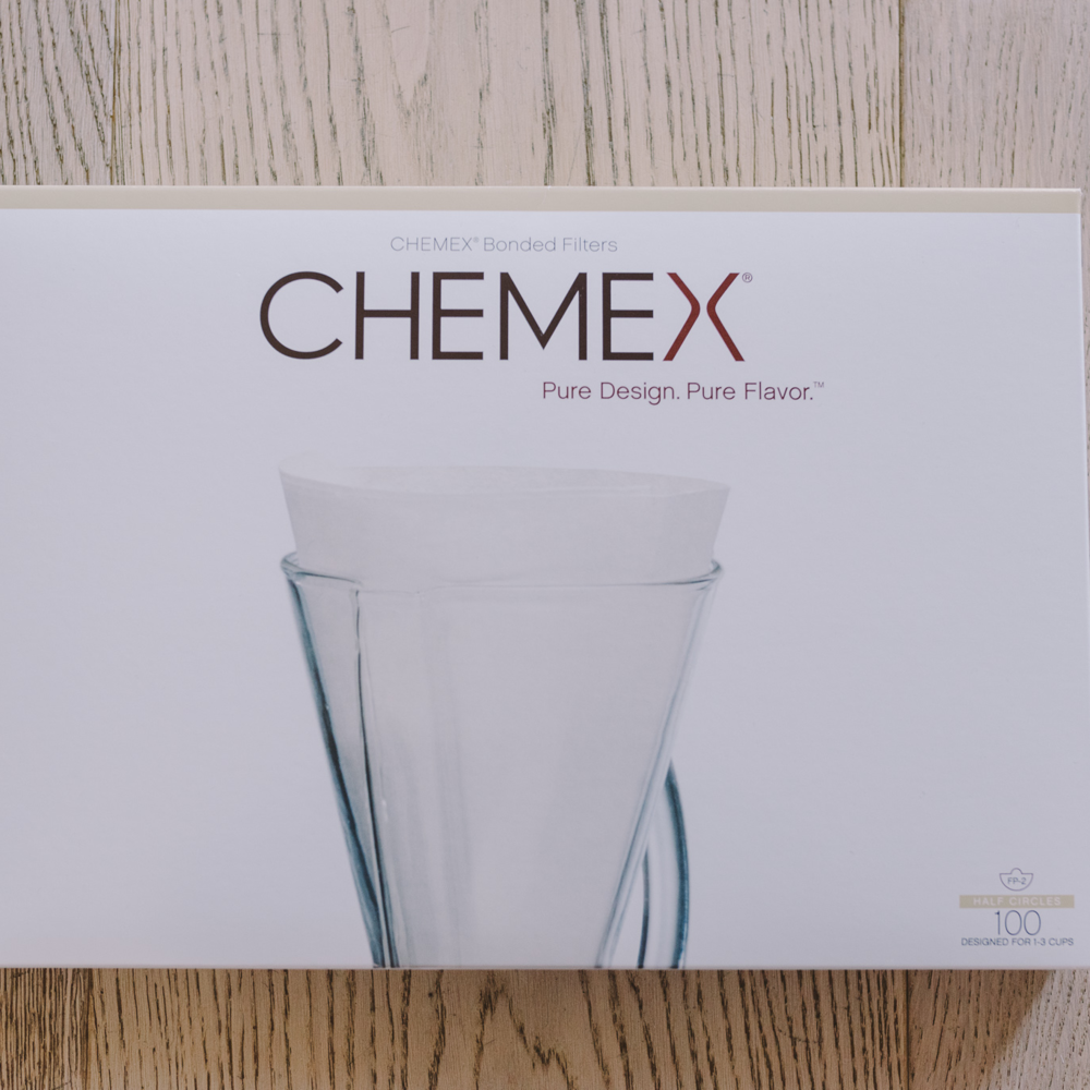 Chemex 3 cup Filters | Unfolded, Half Moon
