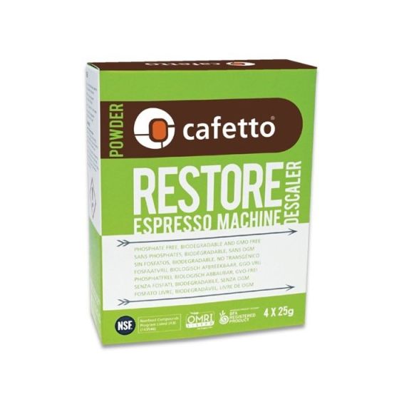 Cafetto Restore Descaler Sachets - 4 Pack